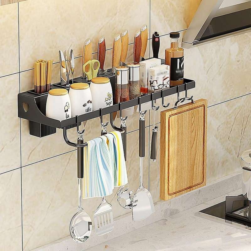 Stainless Steel Integrated Knife Chopsticks Shovel Storage Rack