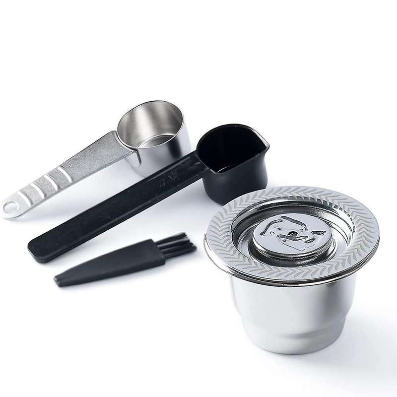 Stainless Steel Reusable Coffee Capsules for Nespresso Capsules
