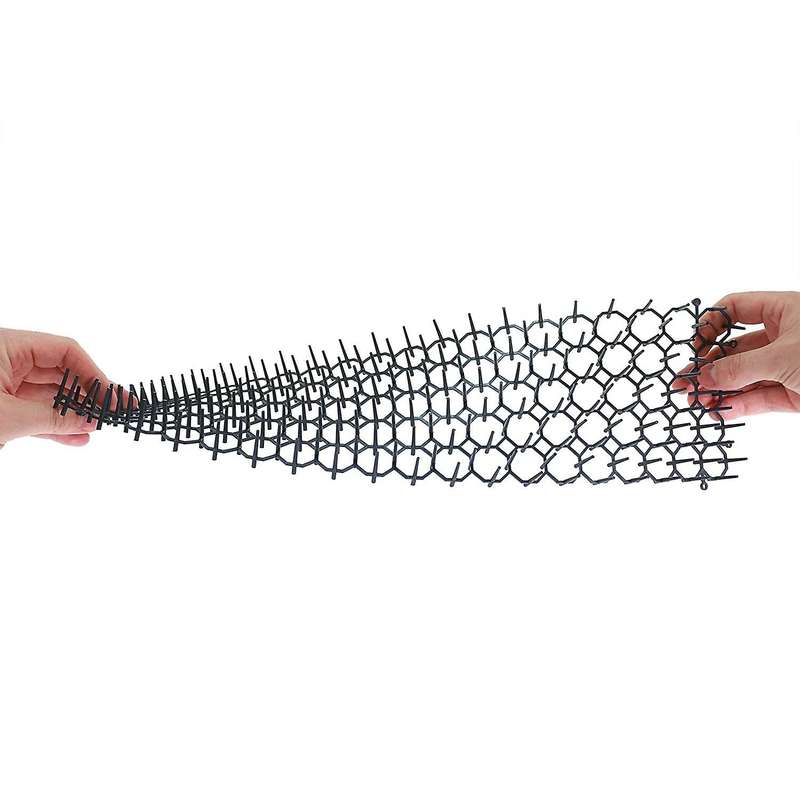 10pcs Cat Scat Spike Mats - Anti Digging Flexible Safe Pad 49cmx13cm
