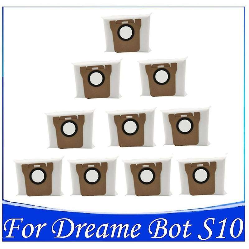 10pcs Dust Bag for Dreame Bot S10 Vacuum Cleaner