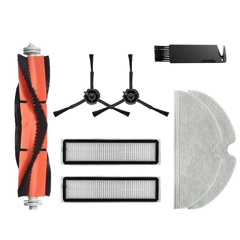 8 Pcs for Dreame L10 Pro D9 Robotic Vacuum Cleaner Replacement