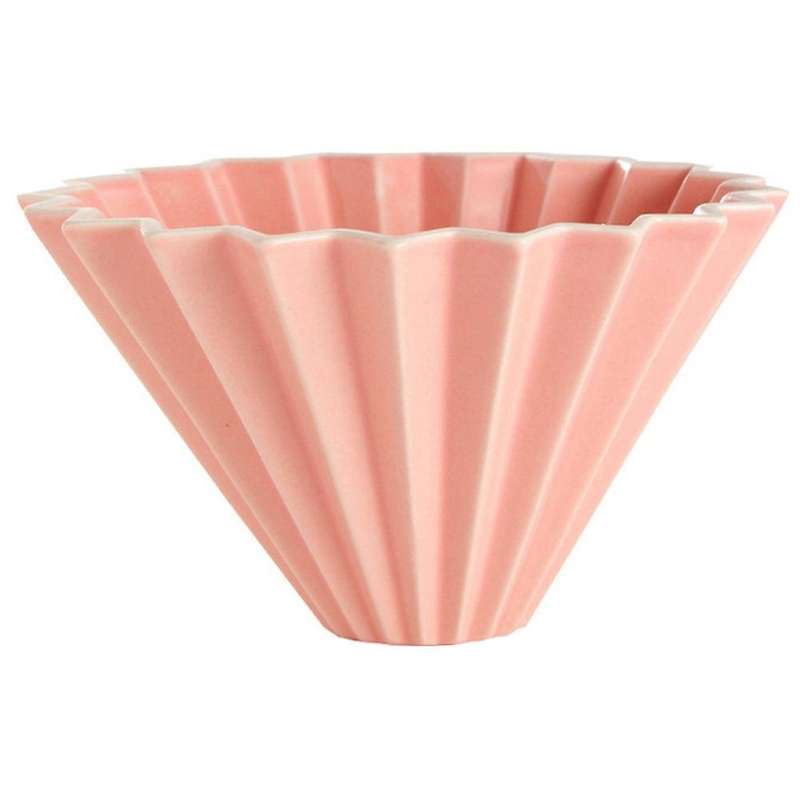 Ceramic Coffee Filter Reusable Filters Coffee Maker V60 Funnel-pink
