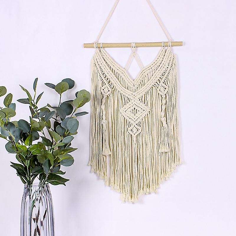 Macrame Wall Hanging Handwoven Tapestry for Boho Wedding Home
