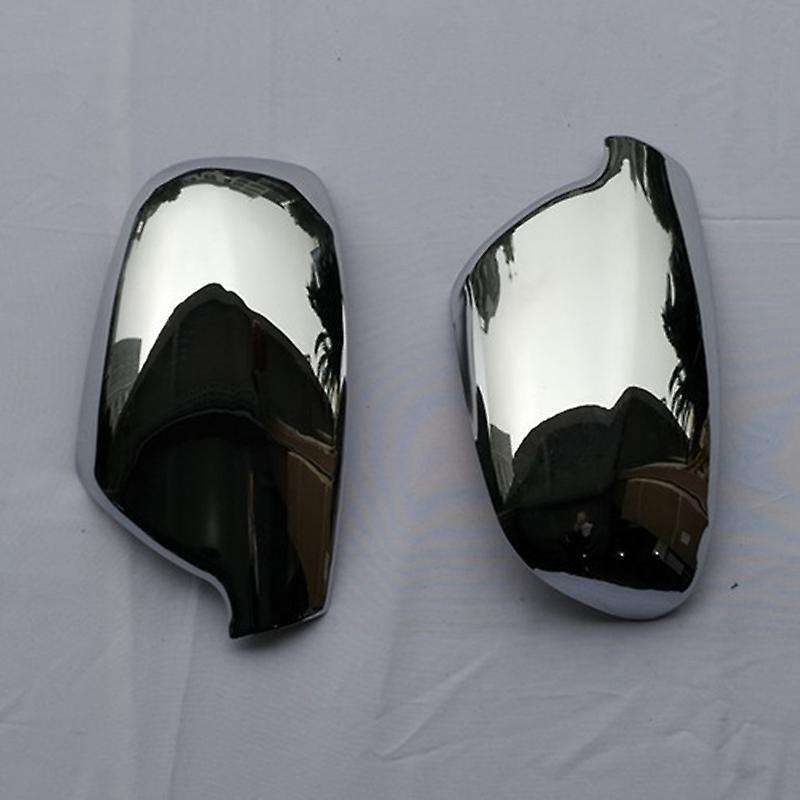 For Peugeot 307 Door Side Wing Mirror Chrome Cover Rear View Cap