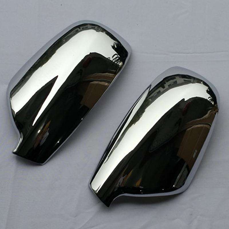 For Peugeot 307 Door Side Wing Mirror Chrome Cover Rear View Cap
