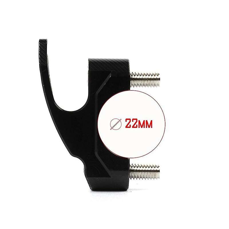 Motorcycle Handlebar Mount Hook 22mm for Honda Suzuki Yamaha Titanium