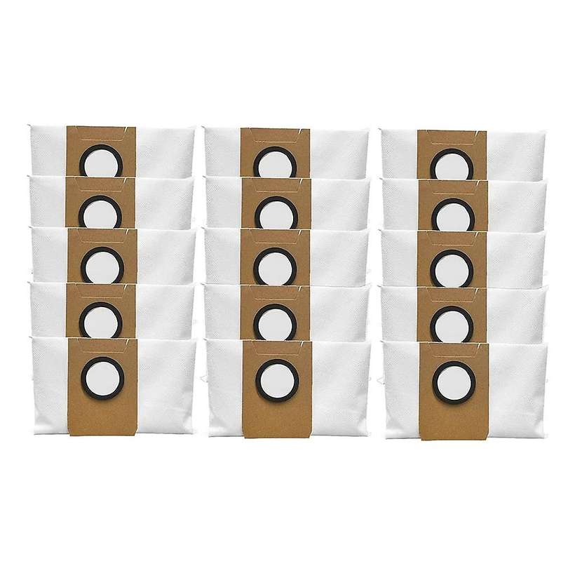 15 Packdust Bag Compatible for Ecovacs X1omni X1turbo Robot