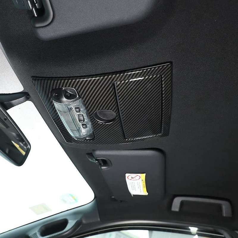 For Ford Ranger 2015+ Carbon Fiber Car Front Reading Light Lamp Cover