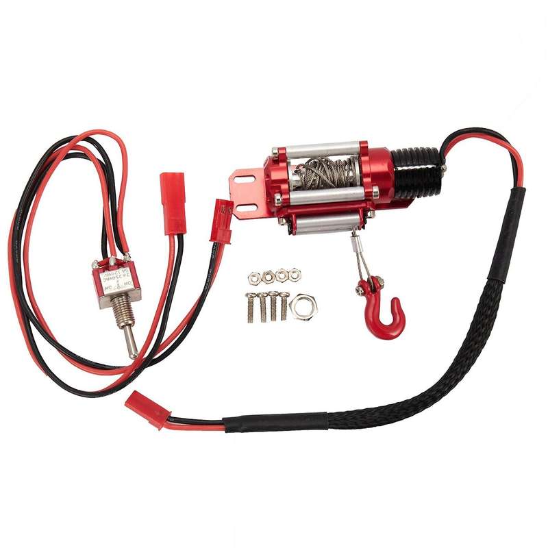 Metal Winch for 1/10 Rc Crawler Car Traxxas Trx4 Scx10 90046 D90
