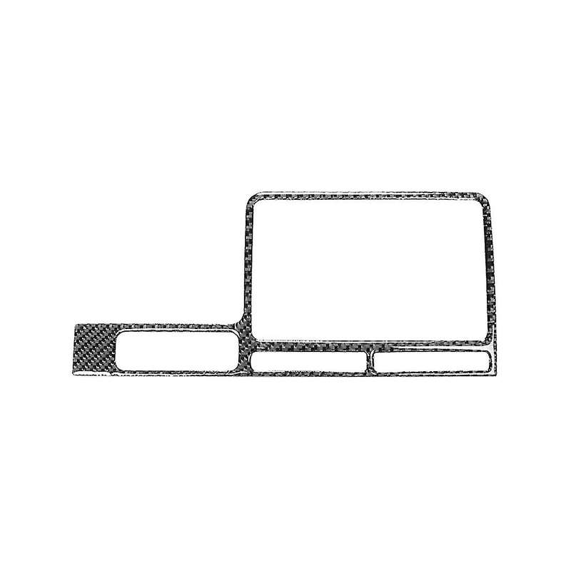 Carbon Fiber Car Navigation Display Sticker Control Panel