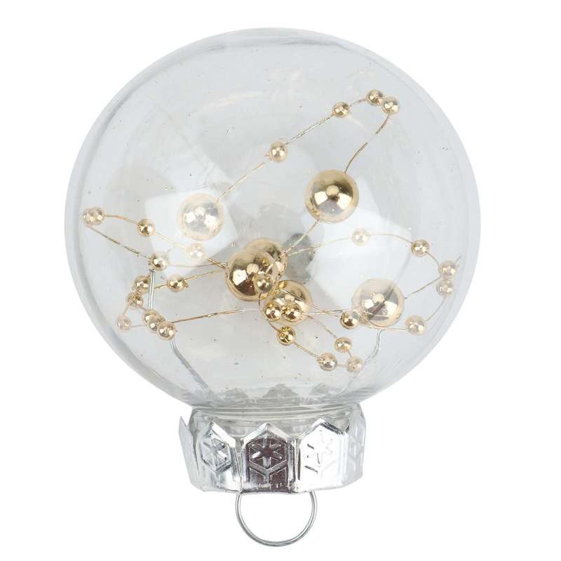 30pcs 6mm Christmas Tree Decoration Ball, Hanging Ball, Gold