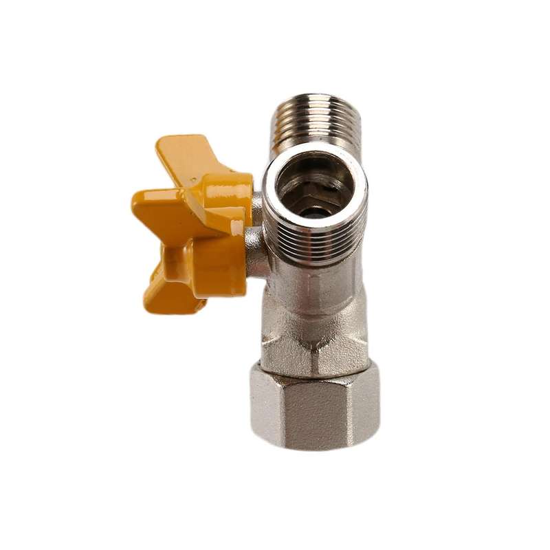 Shut Off Valve Brass Shower 3 Way Diverter Valve for Shower Arm