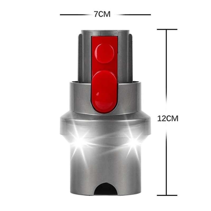 Led Lighting Adapter with Flat Brush Head for Dyson V7v8v10v11 Part