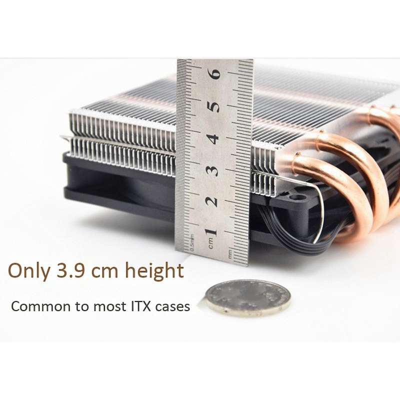 Z36 Cpu Radiator Radiator 39mm for Amd Am4 Platform Htpc / Itx Mini
