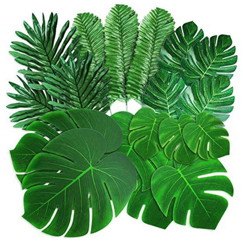 Palm Leaves Artificial Tropical for Decoration Wedding Birthday Party