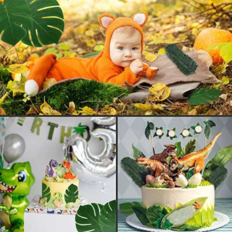Palm Leaves Artificial Tropical for Decoration Wedding Birthday Party