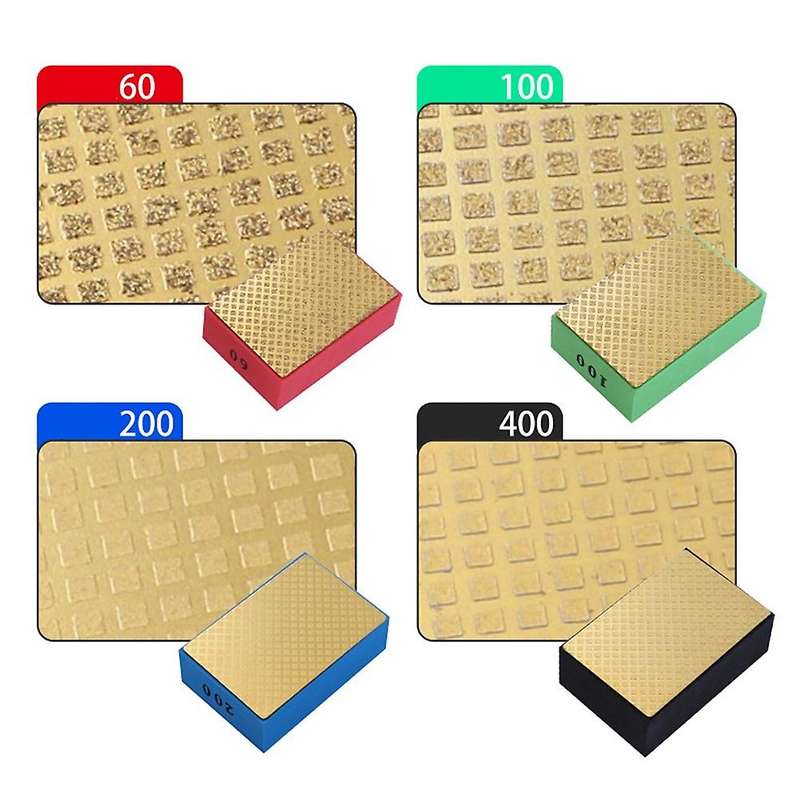 Diamond Polishing Pads Tile Glass Grinding Block,60/100/200/400 Grit