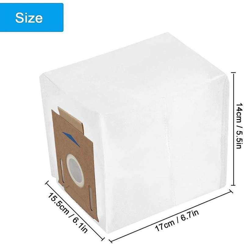Dust Bag for Cobos Deebot Ozmo T8,t8 Aivi,dx93,ddx96 Robot 12pcs