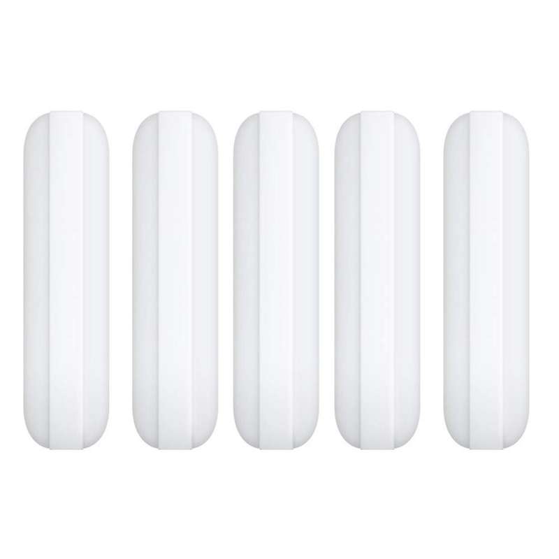 5 Pcs 25mm(1inch) Ptfe Magnetic Stirrer,white Laboratory Bar,stir Bar