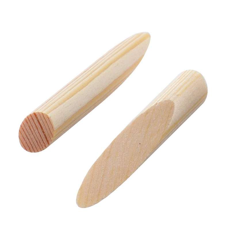 100pcs Pocket Hole Plug 9.5mm Pine Stopper Woodworking Furniture