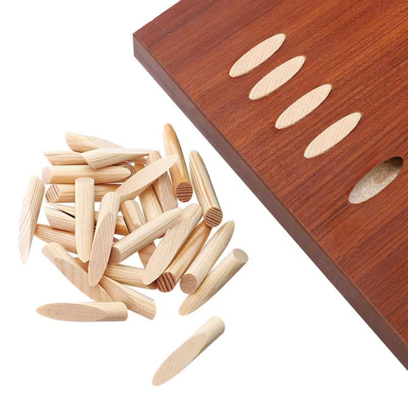 100pcs Pocket Hole Plug 9.5mm Pine Stopper Woodworking Furniture