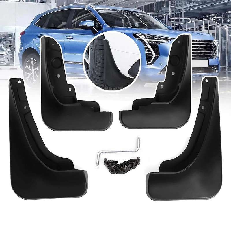 Fender Cover Car Mud Flaps Plastic Mudflaps Splash Guards Mudguards