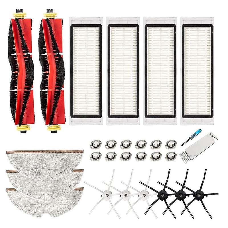 Hepa Filter Side Brush Main Brush for Xiaomi 1s Robot Vacuum Cleaner