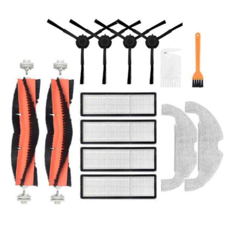 Main Side Brush Filter Mop Rag for Xiaomi Dreame Bot Z10 Pro L10 Plus