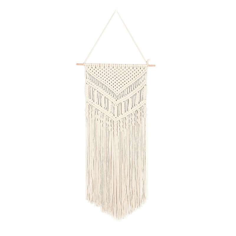 Woven Wall Hanging Modern Bohemian Tapestry for Bedroom Apartment