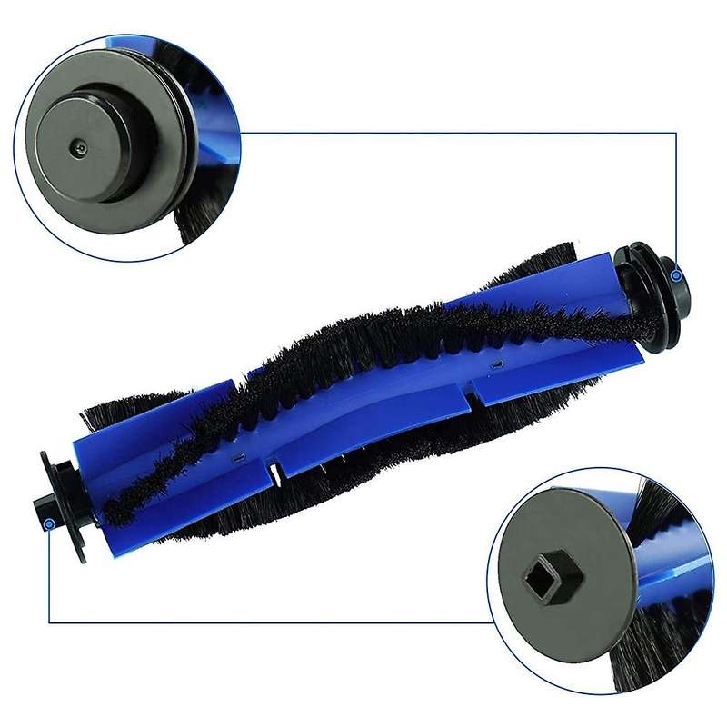 Main Brush Filter Side Brush Cleaning Cloth for Proscenic 850t Robot