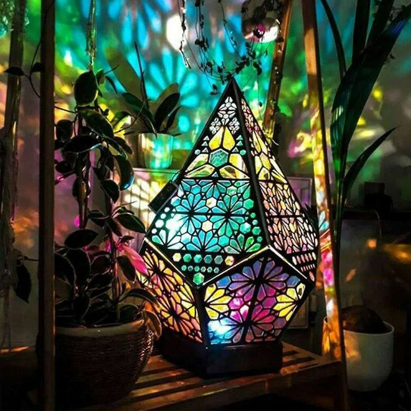 Bohemian Light-polar Star Wooden Lamp,for Home Decor,decor Lamp
