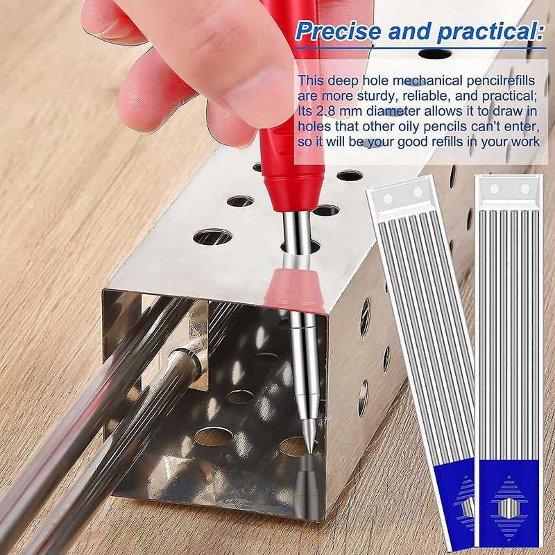 60 Pcs 2.8 Mm Solid Silver Streak Welder Pencil Refills
