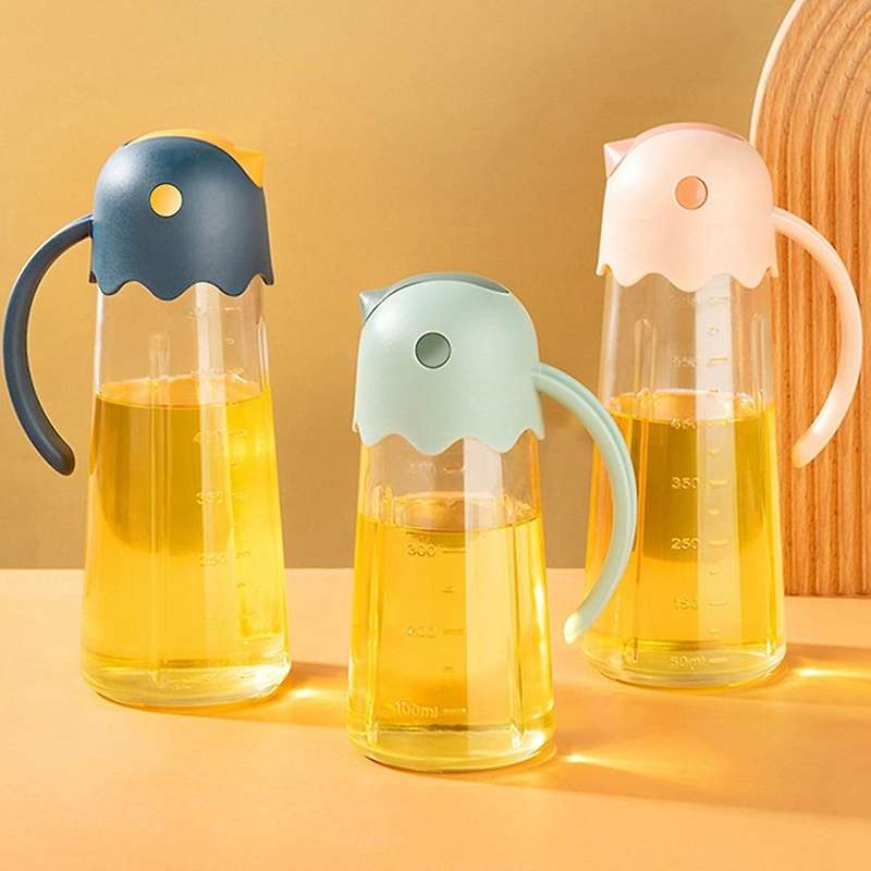 Automatic Opening Closing Oil Bottle Leakproof Condiment Container,a
