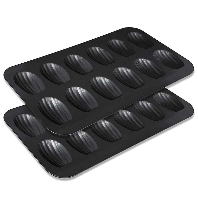 Non-stick Madeleine Pot Baking Mold 12 with Shell for Oven Baking