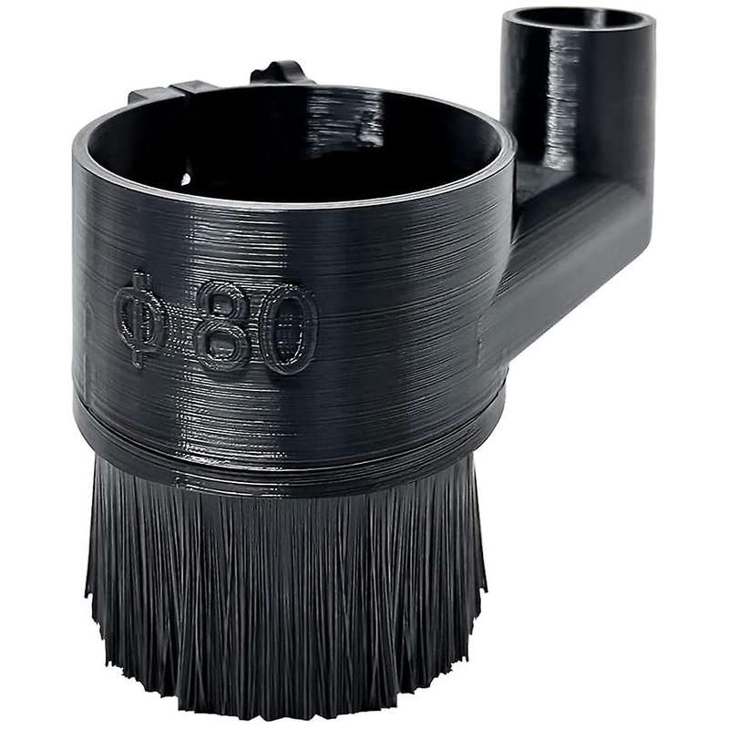 80mm Brush Vacuum Cleaner Engraving Machine Dust Collector Cover