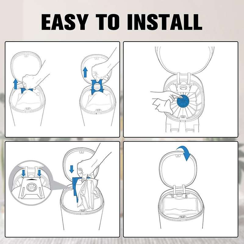 Replacements Dust Bag Compatible for Ecovacs Deebot Ozmo