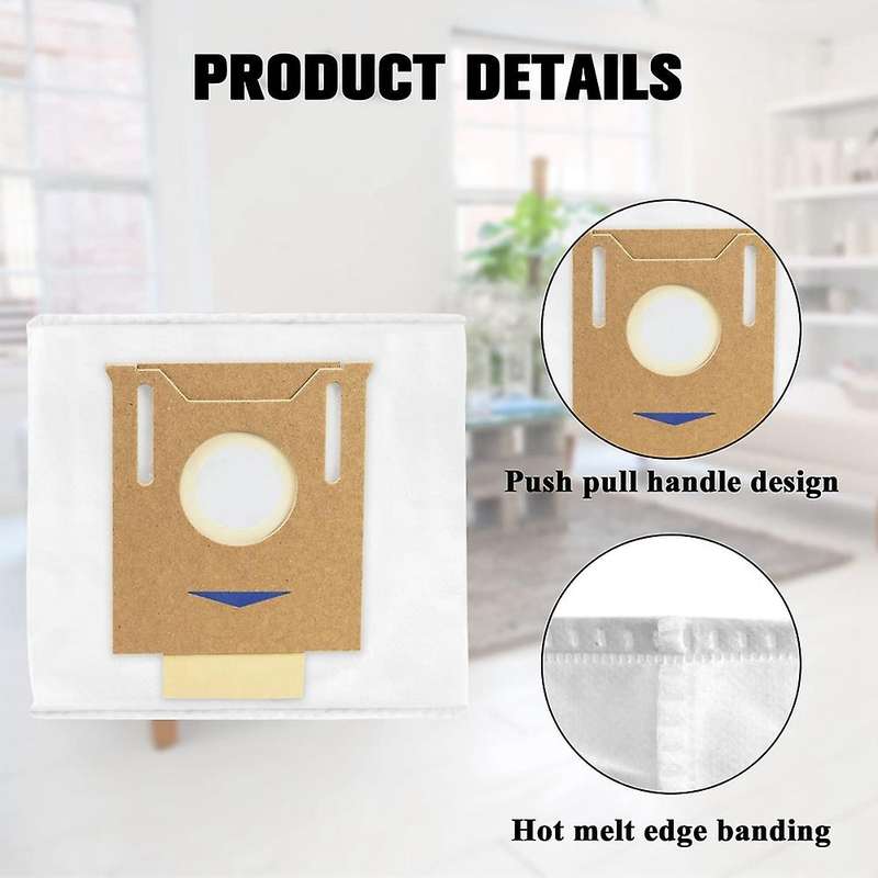 Replacements Dust Bag Compatible for Ecovacs Deebot Ozmo