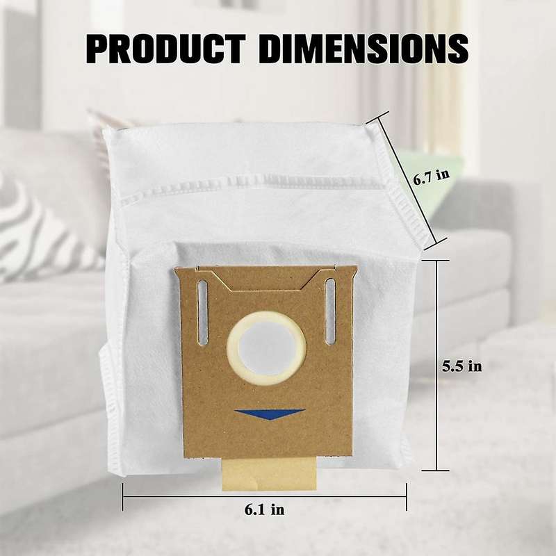 Replacements Dust Bag Compatible for Ecovacs Deebot Ozmo