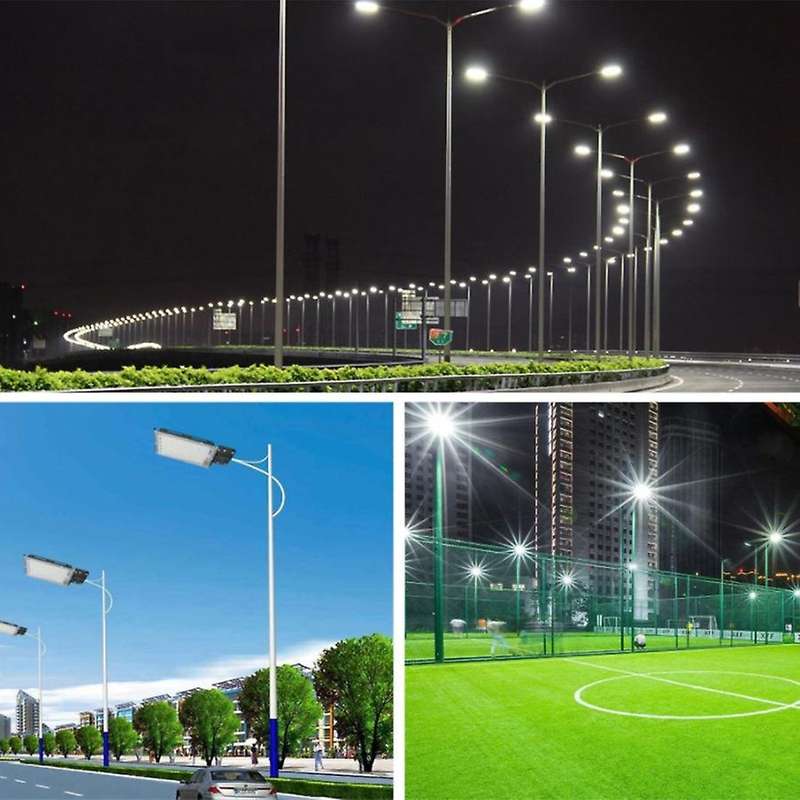 100w Led Street Light Ac 220v-240v Outdoor Floodlight Warm White