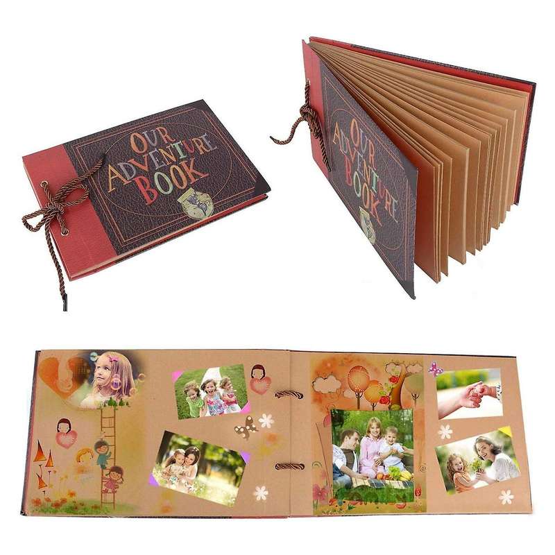 Handmade Diy Album Paste Tether Album Family Scrapbook Photo Album
