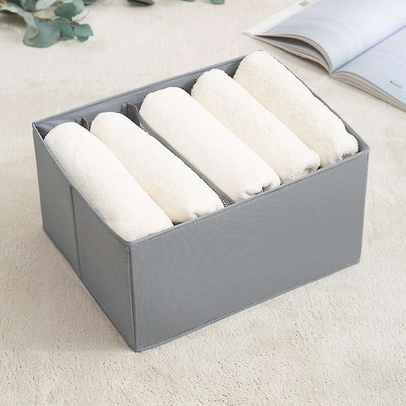 Storage Box, Pack Of 2 Jeans Cabinet Organiser for Trousers, Shirts