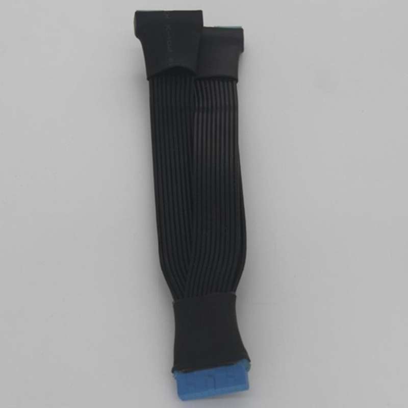 2pcs Motherboard Usb 3.0 19pin Header 1 to 2 Extension Splitter Cable