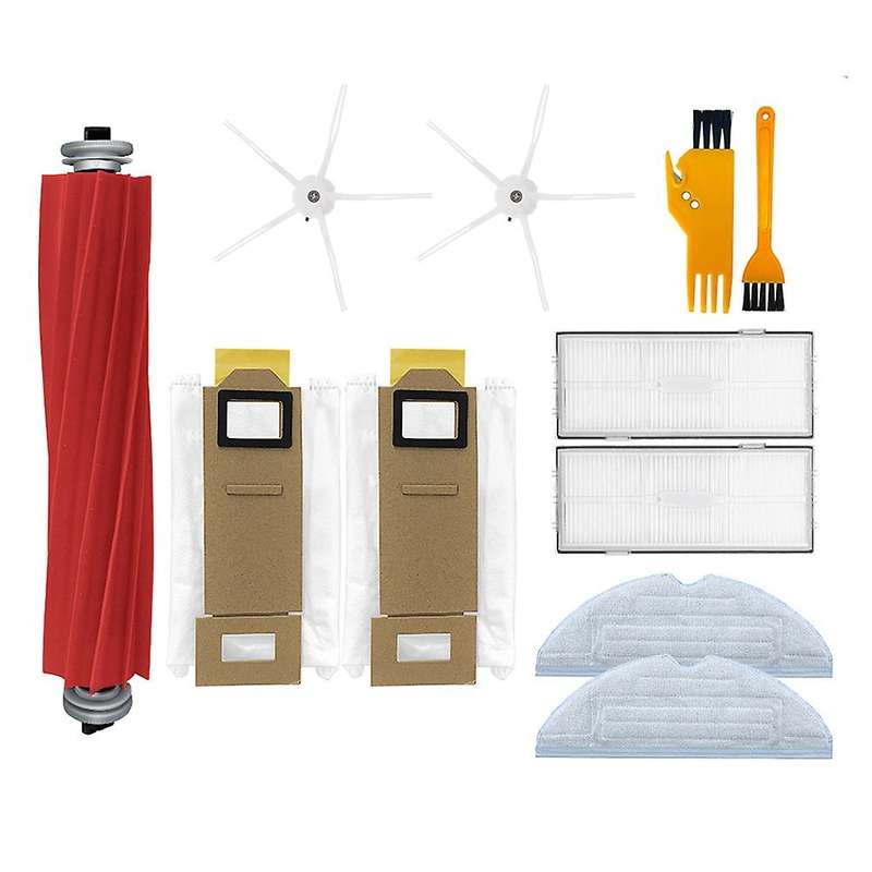 Roll Brush Filter Mop Cloths for Xiaomi Roborock T7s S7 / T7s Plus