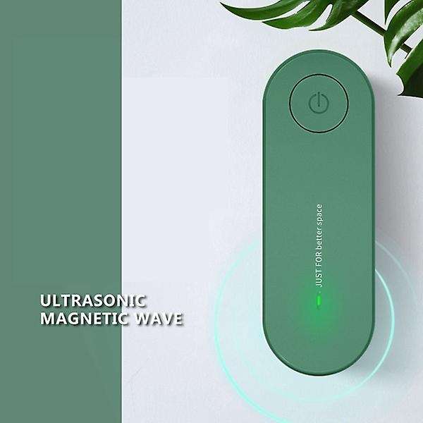 2pcs Plug In Air Purifier Deodorizer Air Freshener Pink,us Plug Green