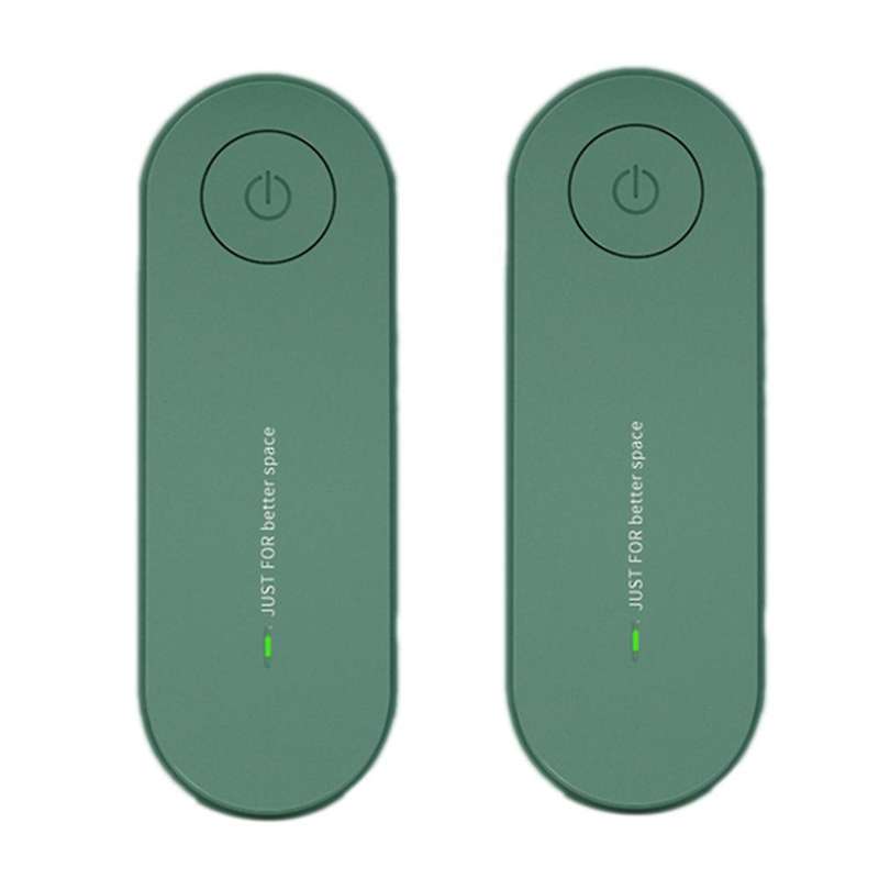2pcs Plug In Air Purifier Deodorizer Air Freshener Pink,us Plug Green