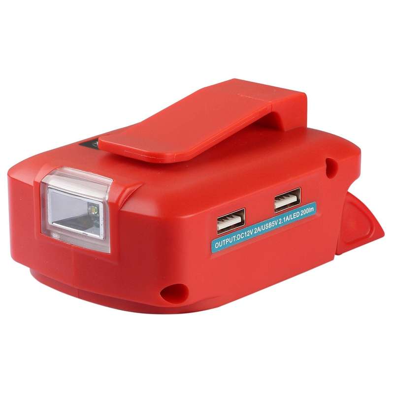 14.4v/18v Lithium Battery Adapter Led Spotlight for M Batteries
