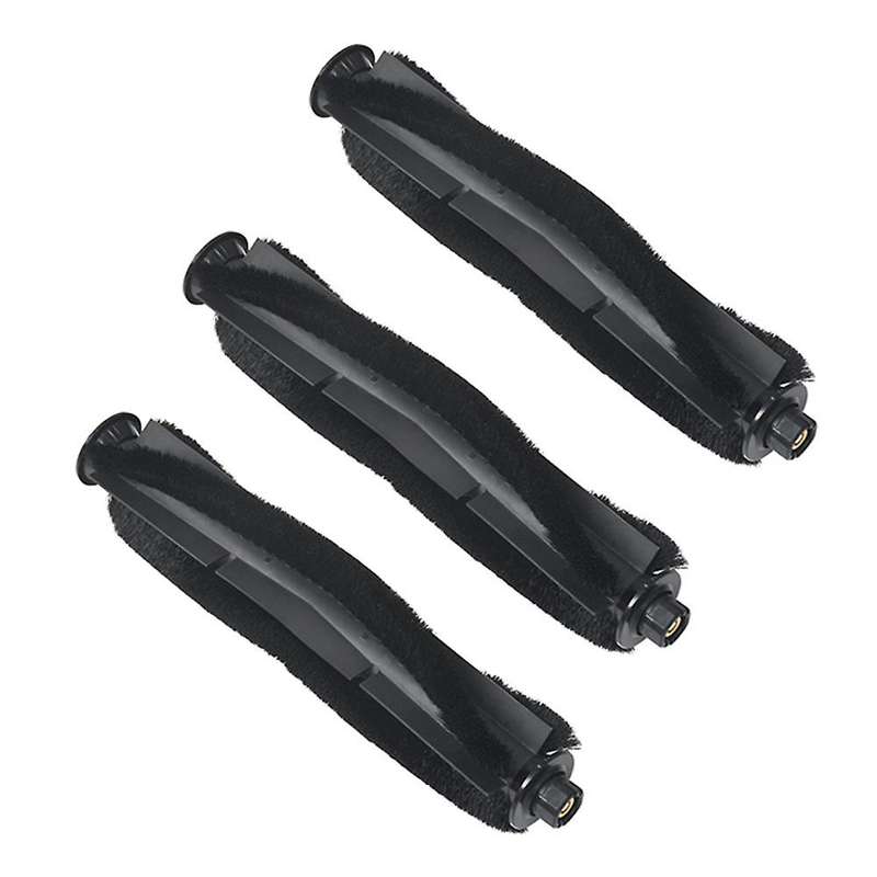 For Roidmi Eve Plus Robot Cleaner Main Brush Rolling Brush, 3 Pack