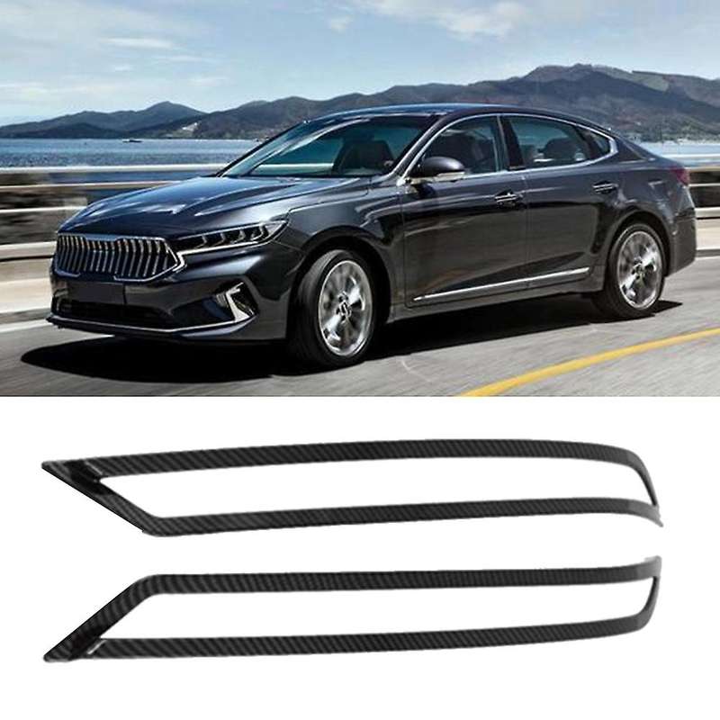Carbon Fiber Car Rear Fog Light Cover Decoration for Kia K7 Cadenza