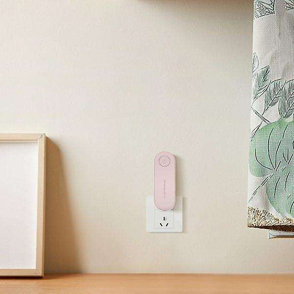 2pcs Plug In Air Purifier Deodorizer Air Freshener Pink,us Plug Pink