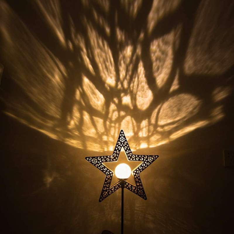 1pcs Star Solar Lights Garden Outdoor for Walkway Yard Lawn Patio